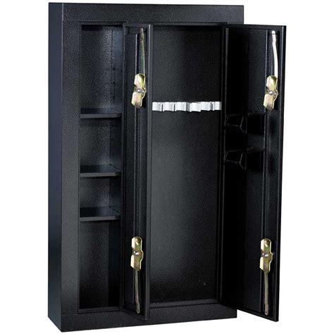 homak 8 gun double door steel security cabinet hs30136028|Homak 8 Gun Steel Security Cabinet .